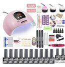 80W Nail Phototherapy Machine Set
